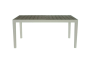 MESA RECTANGULAR RÍGIDA HARMONY 147 CM POLIPROPILENO ARENA Y BLANCO