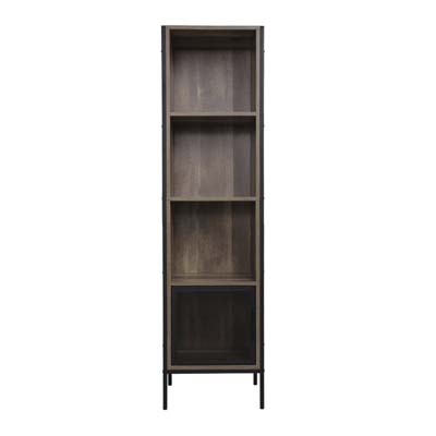 ESTANTE DE ALMACENAMIENTO DE 4 CUBOS CON 1 PUERTAS 40X30X151CM ARCE