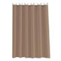 CORTINA DE REGADERA SOLID COLLECTION PEVA CON GANCHOS DE PLASTICO