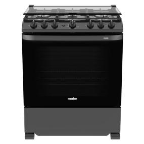 ESTUFA DE PISO GAS NATURAL Y LP 30 PULGADAS 6 QUEMADORES CON CAPELO