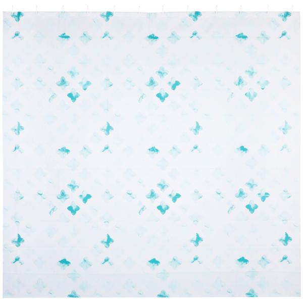 CORTINA DE REGADERA TRENDY COLLECTION PEVA CON GANCHOS DE PLASTICO