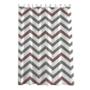 CORTINA DE REGADERA BLANCA CON GRECAS CHOC EXTRAVAGANCE COLLECTION POLIESTER CON
