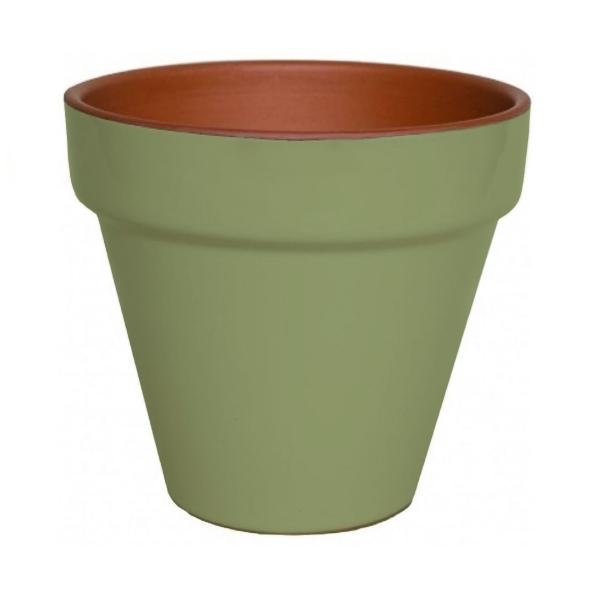 MACETA ESTANDAR 24 VERDE SALVIA