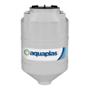 TOLVA VERTICAL 1300L DE RESINA CON TAPA BLANCA