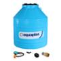 CISTERNA SUPERFICIAL 1500L MATERIAS PRIMAS CON TAPA Y ACCESORIOS