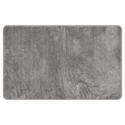 TAPETE PARA BAÑO POLIÉSTER 40 X 60 CM GRIS CLARO DE FÁCIL MANTENIMIENTO