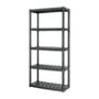 ESTANTE PLÁSTICO 5 NIVELES 185 X 43 X 91 CM ORGANIZDOR DE USO RUDO