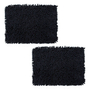 TAPETE PARA BAÑO POLIÉSTER 40 X 60 CM GRIS OSCURO ANTIDERRAPANTE