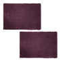 TAPETE PARA BAÑO POLIÉSTER 40 X 60 CM MORADO ANTIDERRAPANTE