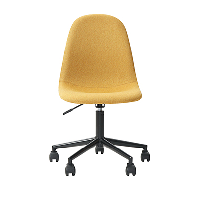 SILLA DE OFICINA ROLET COLOR AMARILLO