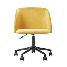 SILLA DE OFICINA BLISS COLOR MOSTAZA