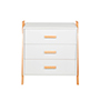 CAJONERA INFANTIL KLEM COLOR MADERA Y BLANCO