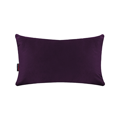COJÍN RECTANGULAR TERCIOPELO BELEM - UVA