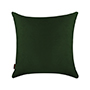 COJÍN CUADRADO TERCIOPELO BELEM - VERDE 50X18X50