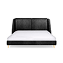 CAMA MATRIMONIAL BRENT - GRIS OSCURO