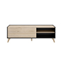 MUEBLE PARA TV NESS COLOR MADER AY GRIS OBSCURO