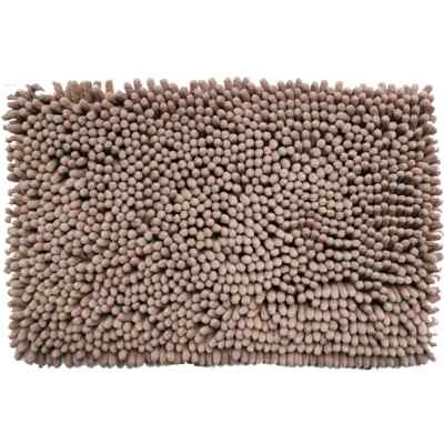 TAPETE PARA BAÑO POLIÉSTER 50X80 CM CAMEL CONFORT AL TACTO