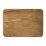 TAPETE PARA BAÑO POLIÉSTER 40X60 CM BEIGE SUAVE AL TACTO