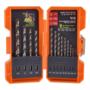 JUEGO DE BROCAS PARA MADERA, METAL Y PLASTICO HSS M2 1/16" A 5/16" 13 PIEZAS