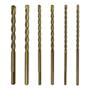 JUEGO DE BROCAS PARA CONCRETO CARBURO DE TUNGSTENO 3/16" A 3/8"