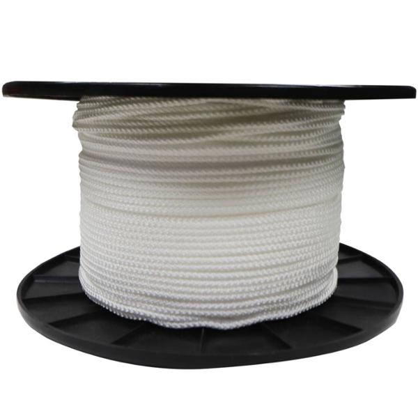 CUERDA TRENZADO DE NYLON BLANCO VENTA POR CARRETE