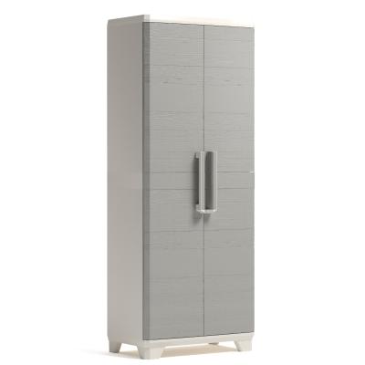 COBERTIZO DE ALMACENAMIENTO PARA EXTERIOR VERTICAL RESINA 173 X 68 X 39 CM ARENA