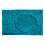 TAPETE PARA BAÑO POLIÉSTER 70 X 50 CM TURQUESA CONFORT