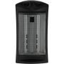 CALEFACTOR ELÉCTRICO DE RADIACIÓN PORTÁTIL 20 M2 NEGRO DE CUARZO