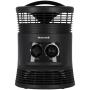 CALEFACTOR ELÉCTRICO TERMOVENTILADOR PORTÁTIL 20 M2 NEGRO CIRCULAR
