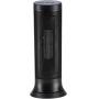 CALEFACTOR ELÉCTRICO CERÁMICO PORTÁTIL 20 M2 NEGRO DE TORRE