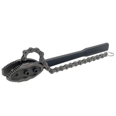 LLAVE DE CADENA TIPO CAIMÁN PARA TUBOS DE 4 PULGADAS