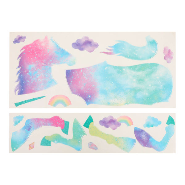 STICKER UNICORNIO GALAXY