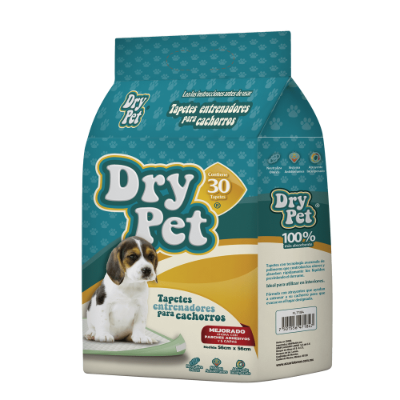 TAPETE ENTRENADOR DRY PET 30 PZ