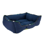 CAMA PARA MASCOTA RECTANGULAR TELA DE ALTA CALIDAD TAMAÑO CHICO IMPERMEABLE
