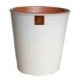 MACETA ZAIA 20 HUESO CREMA