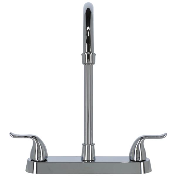 LLAVE PARA FREGADERO DUOMANDO CROMO CUELLO ALTO 8" MAYOR MOVILIDAD
