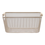GAVETA DE METAL 15 X 36.5 X 23 CM CAFÉ TAUPE