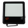 REFLECTOR LED PARA EXTERIOR CUADRADO 100 W NEGRO MATE 1 PIEZA