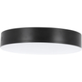 PLAFÓN ILUMINADO LED SOBREPONER CIRCULAR 17 W NEGRO ATENUABLE INTERIOR