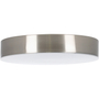 PLAFÓN ILUMINADO LED SOBREPONER CIRCULAR 17 W NÍQUEL ATENUABLE PARA INTERIOR