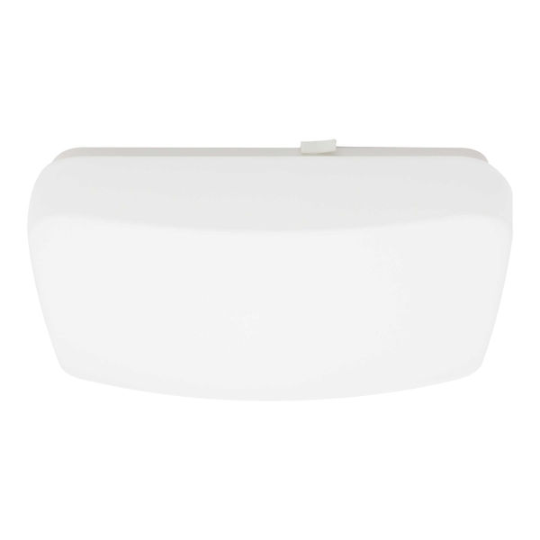 PLAFÓN ILUMINADO LED SOBREPONER CUADRADO 15 W BLANCO LUZ AJUSTABLE INTERIOR