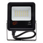 REFLECTOR LED PARA EXTERIOR TIPO FLOOD 10 W NEGRO MATE 1 PIEZA