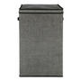 CESTO PARA ROPA POLIPROPILENO 60 X 35 X 35 CM NEGRO
