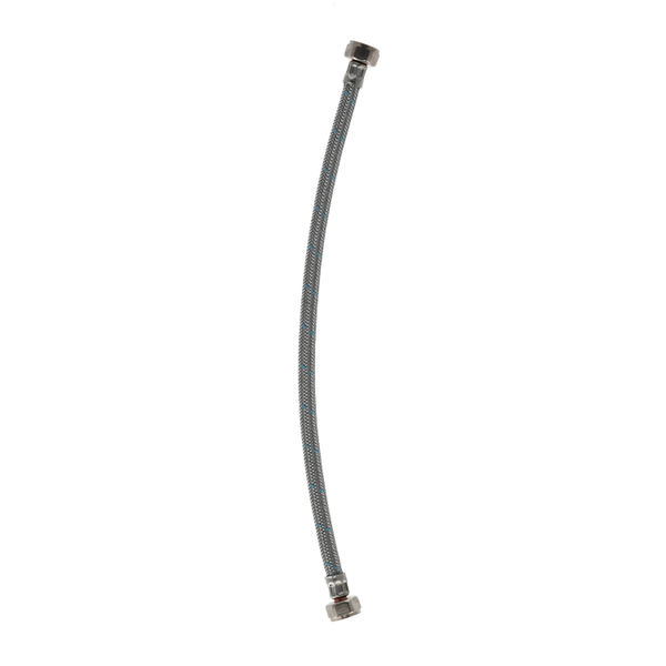 MANGUERA FLEXIBLE PARA AGUA DE ACERO 0.4 M 1/2"