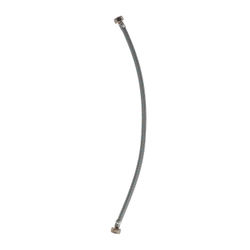 MANGUERA FLEXIBLE PARA AGUA DE ACERO 0.55 M 1/2"