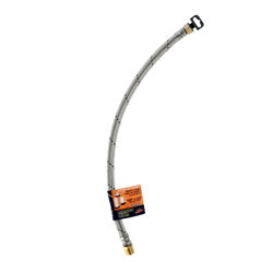 MANGUERA FLEXIBLE PARA AGUA DE ACERO 0.6 M 1/2"