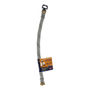 MANGUERA FLEXIBLE PARA AGUA DE ACERO 0.4M 1/2" X 1/2"