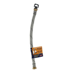 MANGUERA FLEXIBLE PARA AGUA DE ACERO 0.4M 1/2" X 1/2"
