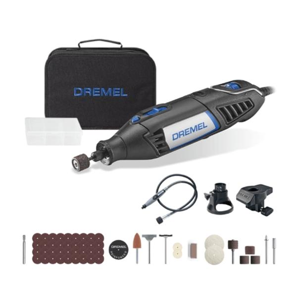 MOTOTOOL DREMEL 4000 CON 3 ADITAMENTOS Y 52 ACCESORIOS