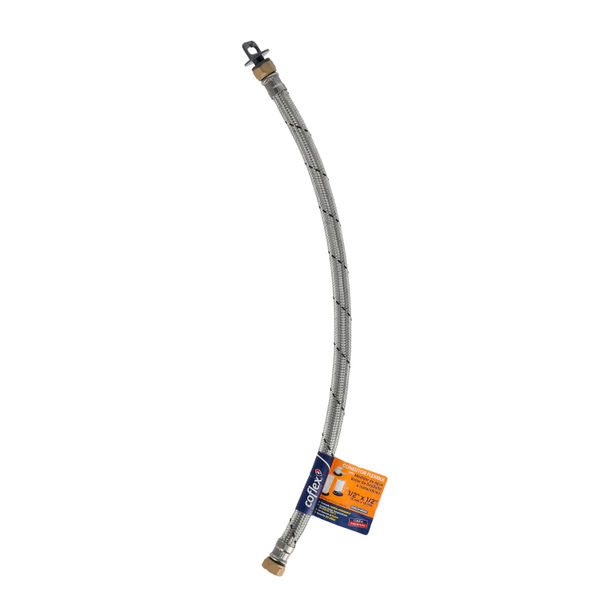 MANGUERA FLEXIBLE PARA BOILER Y MEDIDOR DE ACERO 0.6M 1/2"